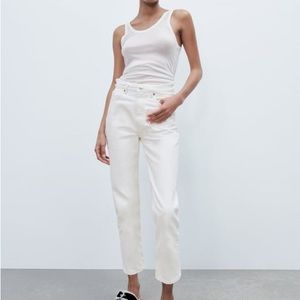 Zara mom jeans